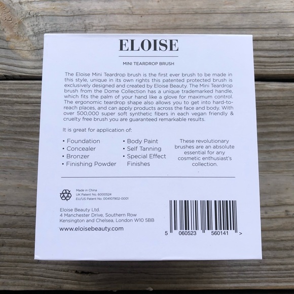 ELOISE BEAUTY Rose Gold Mini Tear Drop Brush - Picture 7 of 12